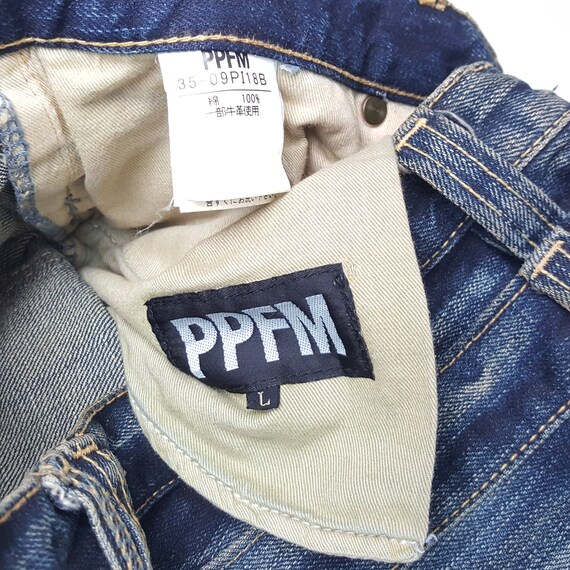 vintage PPFM docking design denim jeans