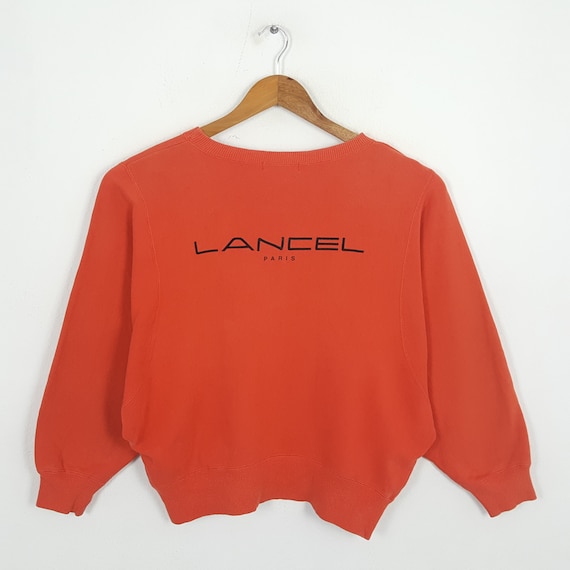 Vintage LANCEL PARIS Luxury Brand Sweatshirt Etsy