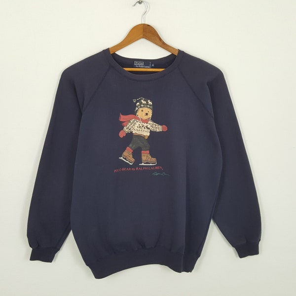 Vintage POLO BEAR by Ralph Lauren  Luxury Brand Sweatshirts