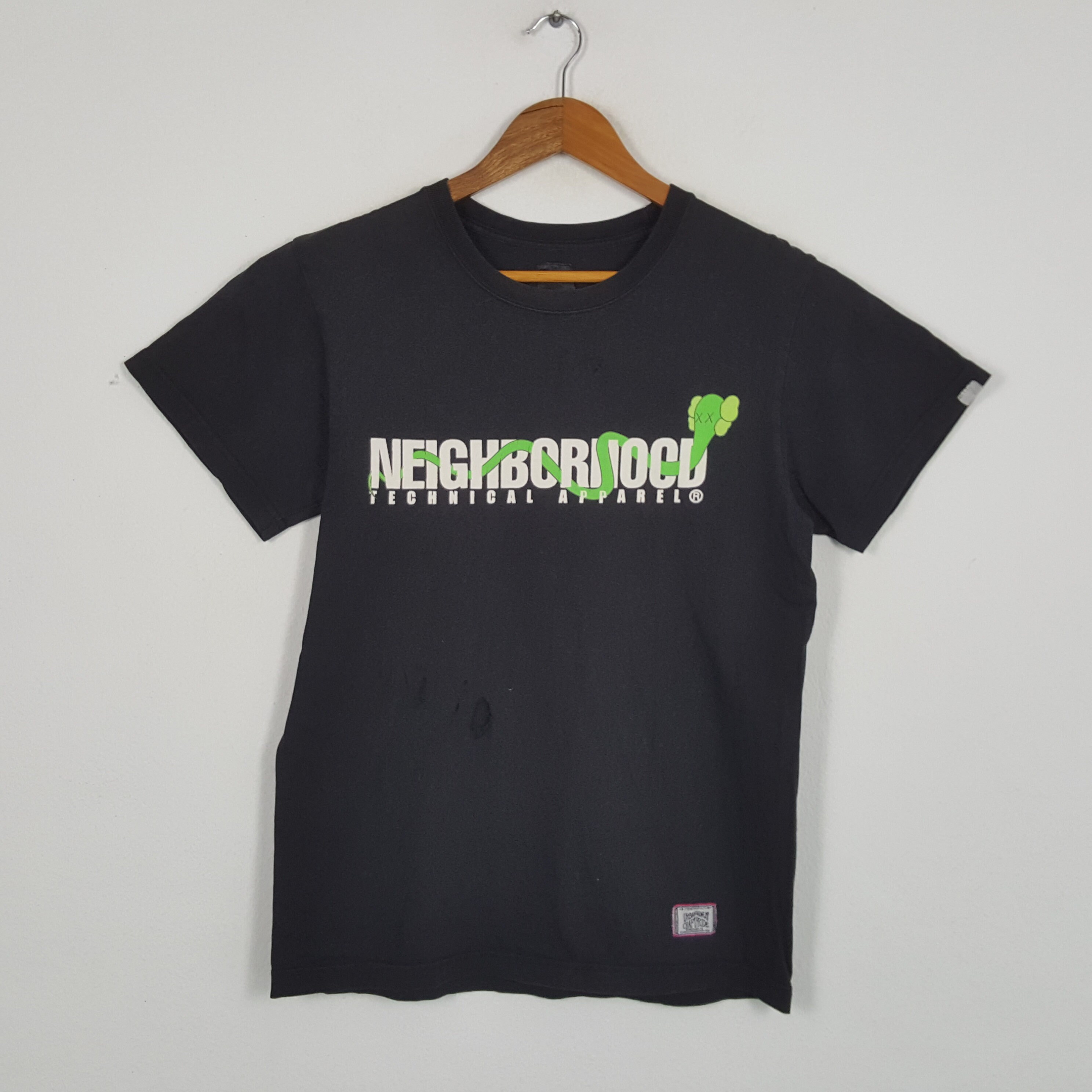 Vintage NEIGHBORHOOD X Originalfake X Kaws Japanese Brand 