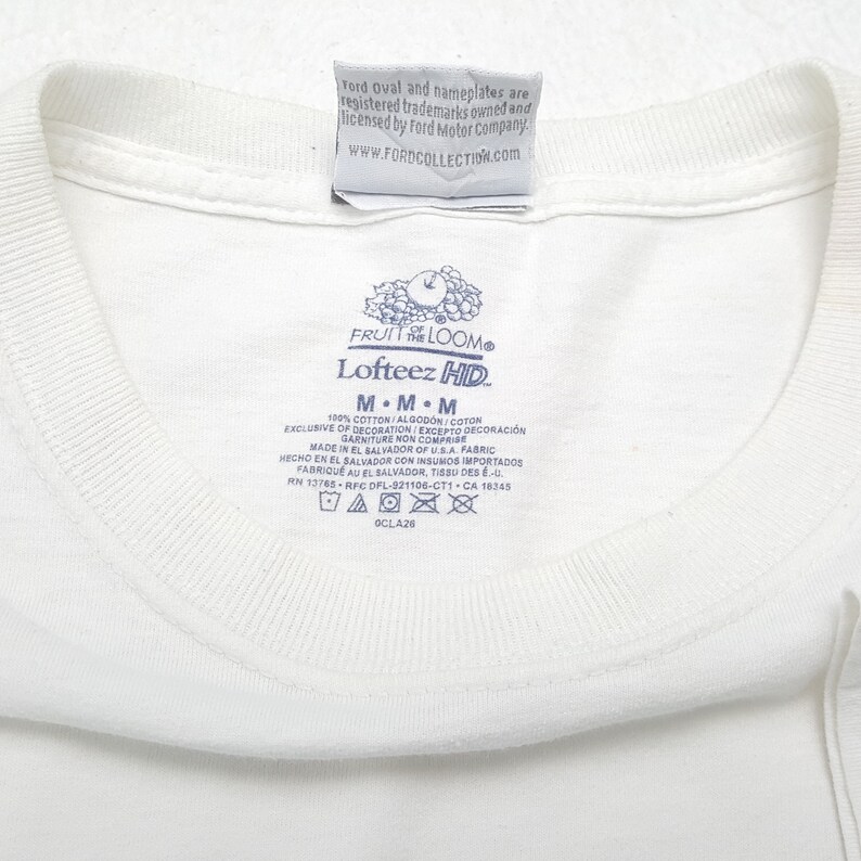 Vintage FORD American Motorsports Logo Promo Tshirts Etsy UK