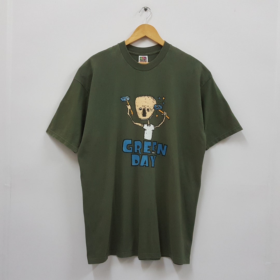 90s GREEN DAY nimrod Tシャツ XL vintage トップス