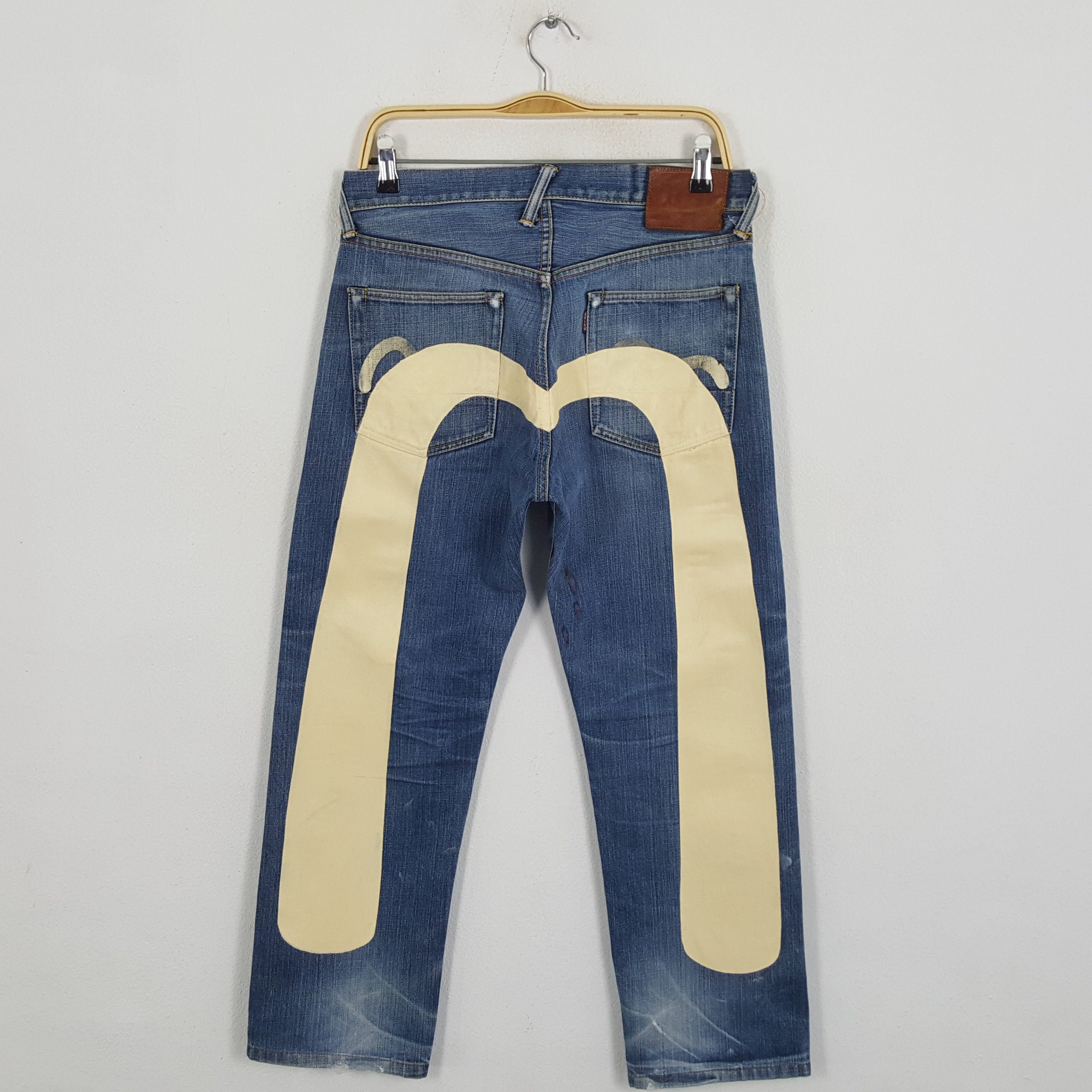 Vintage EVISU Japanese Brand Daicock Custom Style Jeans
