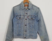 Vintage Levi 39 s American Distressed Denim Women 39 s Jacket