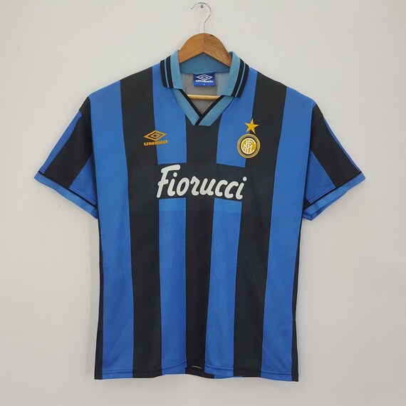 Vintage 90's Inter Milan Fiorucci soccer UMBRO Jer