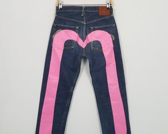 Vintage EVISU japanische Marke Daicock Custom Style Jeans