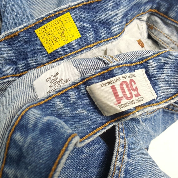 Vintage LEVI'S American Distressed Kurt Cobain St… - image 9