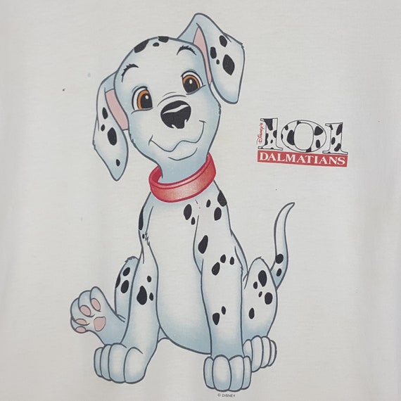 Vintage 101 Dalmatians Disney's Adventure Movie T-Shirt