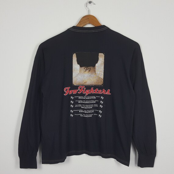 Vintage 00 s Foo Fighters American Rock Band Tour T shirt Etsy UK