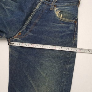 Vintage EVIS japanische Marke Daicock Custom Style Jeans Bild 5