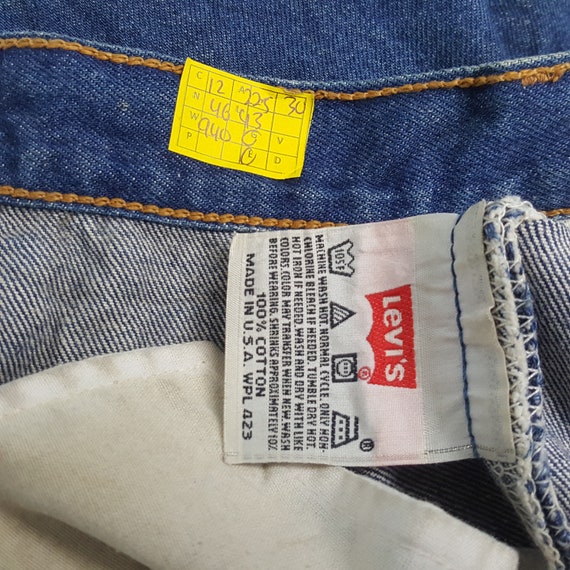 Vintage LEVI'S 501xx American Denim Style Jeans - image 9