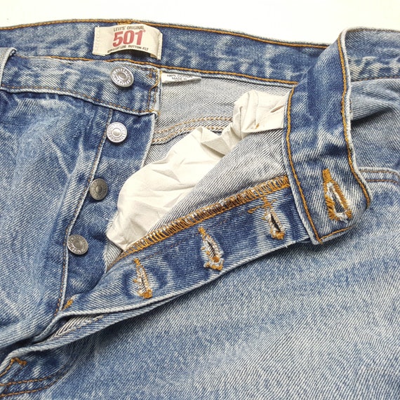 Vintage LEVI'S American Distressed Kurt Cobain St… - image 8