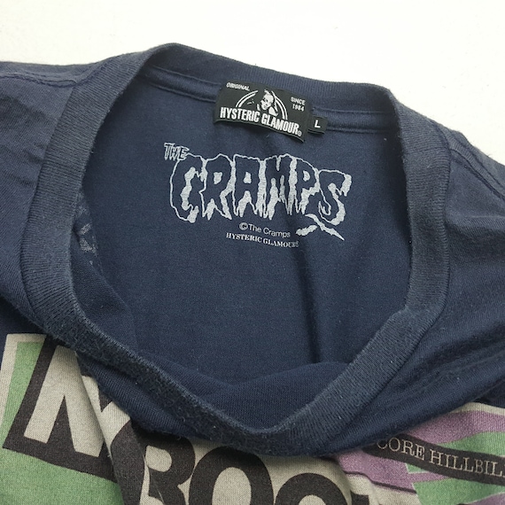 Vintage HYSTERIC GLAMOUR X the CRAMPS T-shirt Made in Japan - Etsy