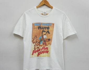 Vintage PLUTO food for feudin disney t-shirt