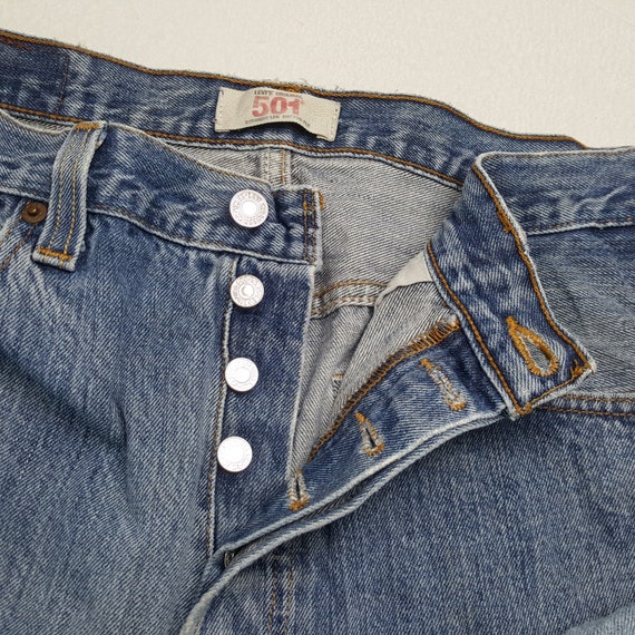 Vintage LEVI'S 501 American Style Distressed Jeans - image 8