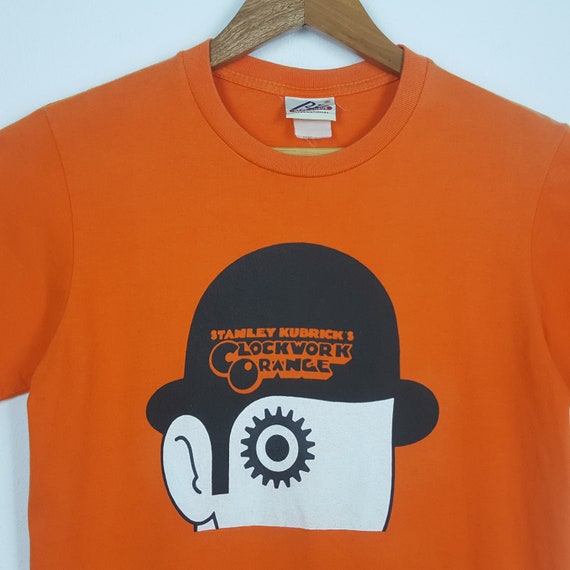 Vintage Clockwork Orange Punk Promo Movie T-Shirt - image 3