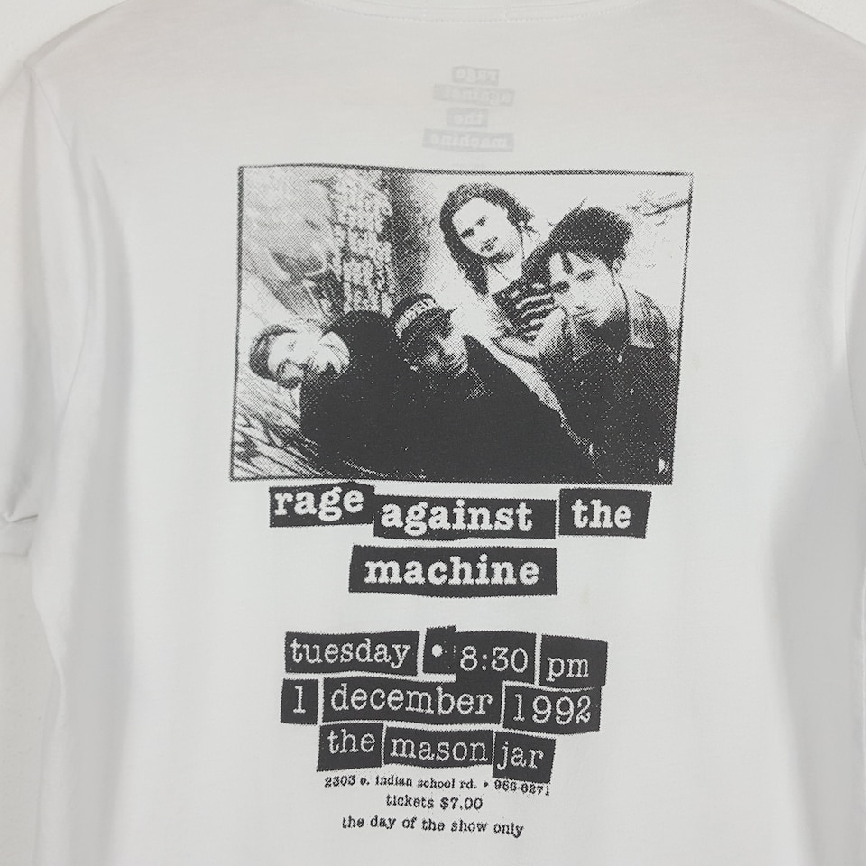 Rage against the machine t shirt vintage
