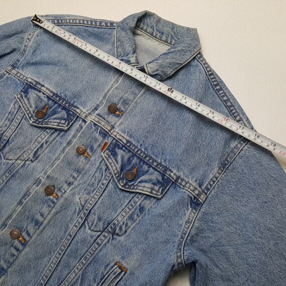 Vintage LEVI'S American Distressed Denim Jacket - image 5
