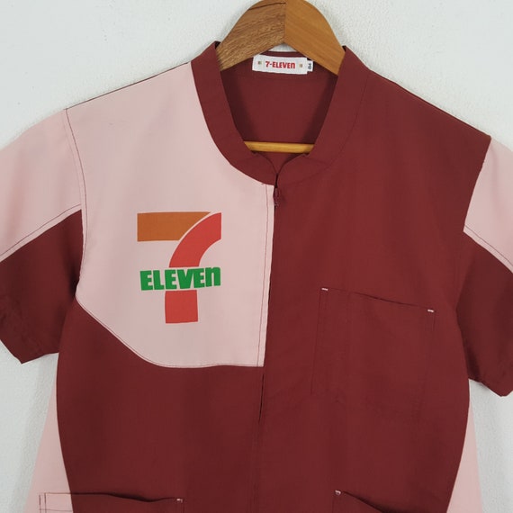 Vintage 7-ELEVEn Japanese Workers Uniform Jacket - image 4