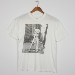 Vintage EMPORIO ARMANI Bruce Weber Photoshoot Style T-shirt
