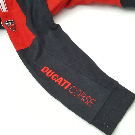 Maillot Vintage Ducati Corse Homme Taille L – Coton Souple, Look Moto GP Rétro