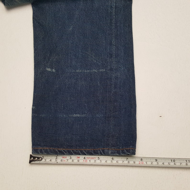 Vintage EVIS japanische Marke Daicock Custom Style Jeans Bild 7