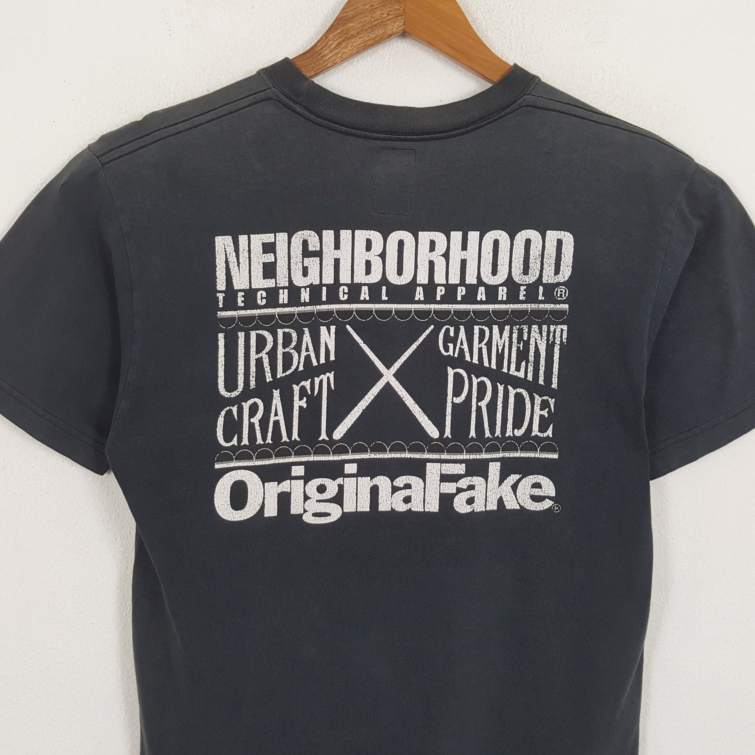 Vintage NEIGHBORHOOD ORIGINAL FAKE Japanese Brand T-shirt - Etsy 
