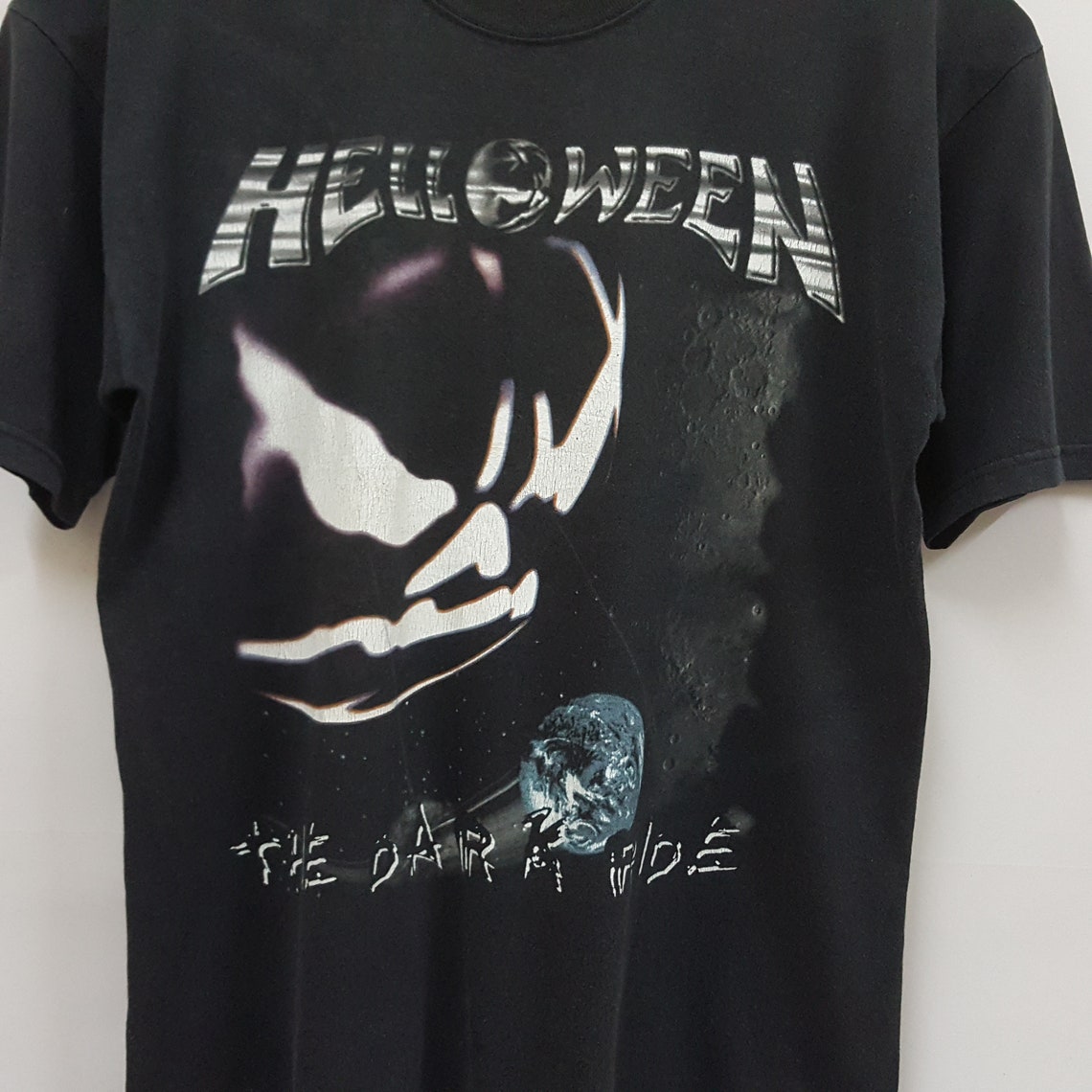 Vintage Helloween 2000 the Dark Ride Band Tshirt Etsy