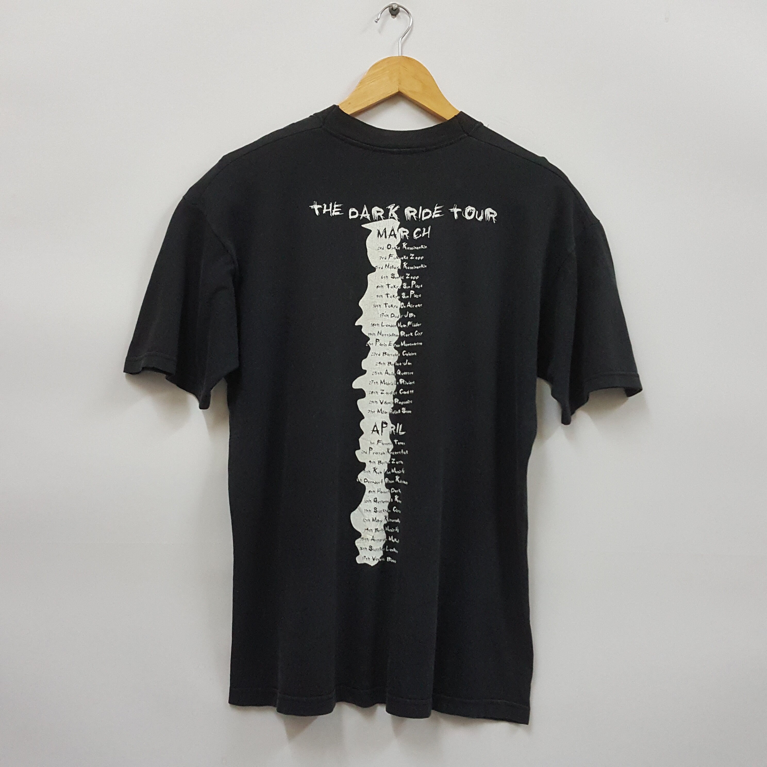 Vintage Helloween 2000 The Dark Ride Band TShirt Etsy Polska