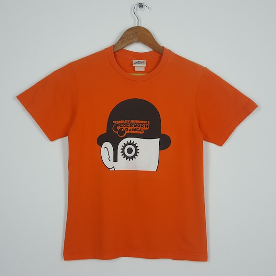 Vintage Clockwork Orange Punk Promo Movie T-Shirt - image 1