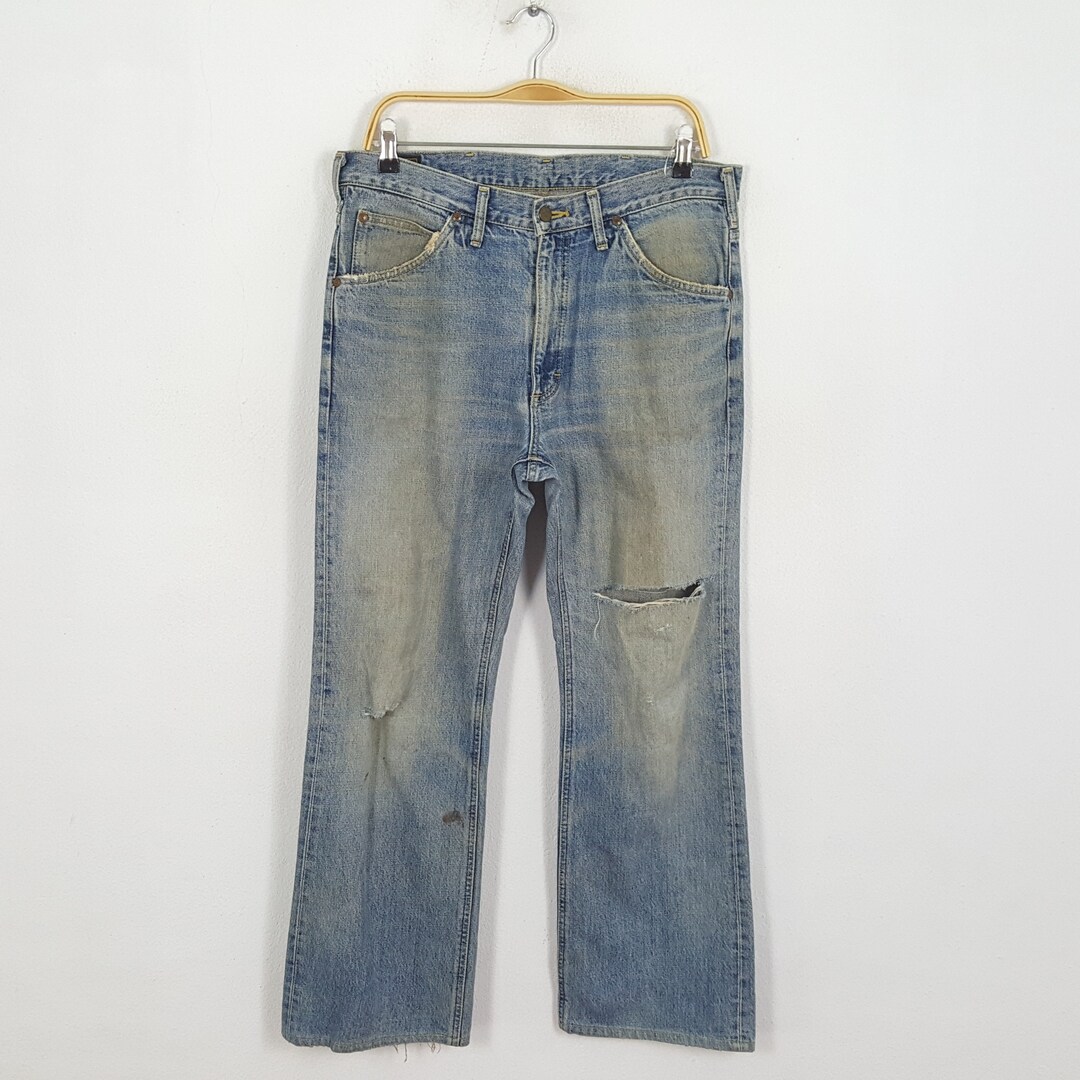 Vintage LEE American Style Distressed Jeans - Etsy