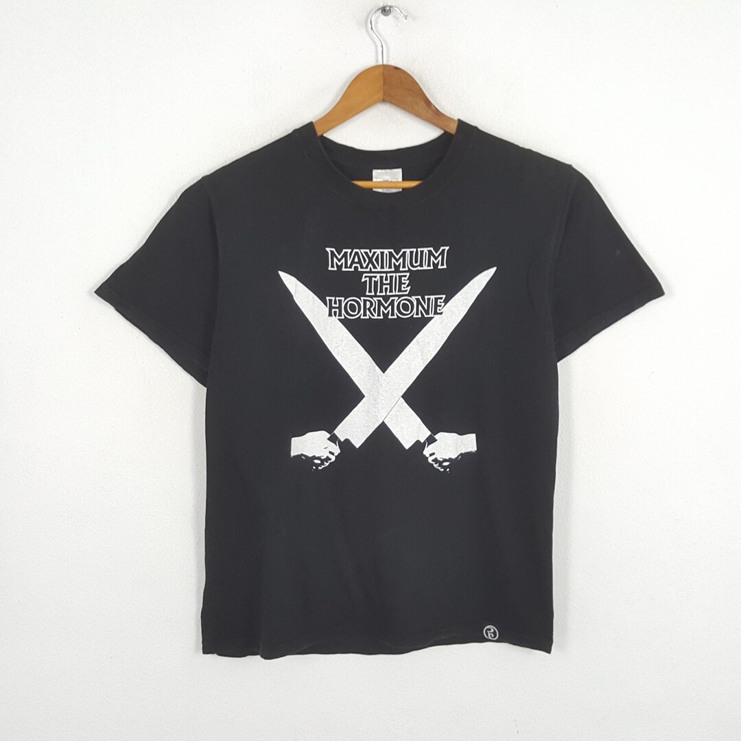 Vintage MAXIMUM THE HORMONE Japanese Heavy Metal Band Tour Tshirts