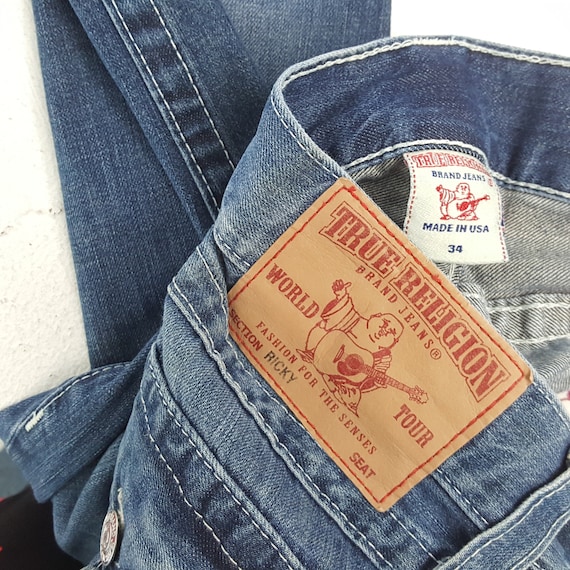 Vintage TRUE RELIGION American Section Ricky Boot… - image 10