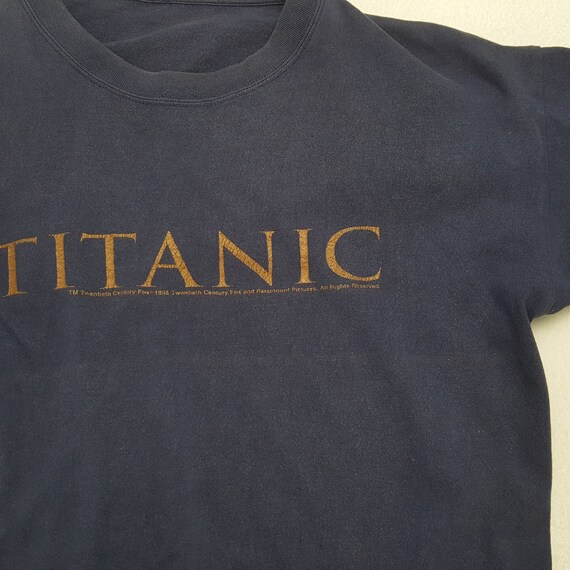 Vintage TITANIC American Famous Movie TShirts Gem