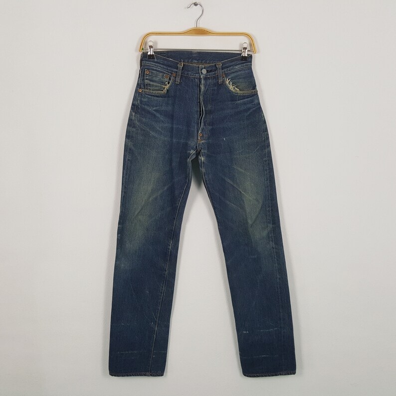 Vintage EVIS japanische Marke Daicock Custom Style Jeans Bild 2