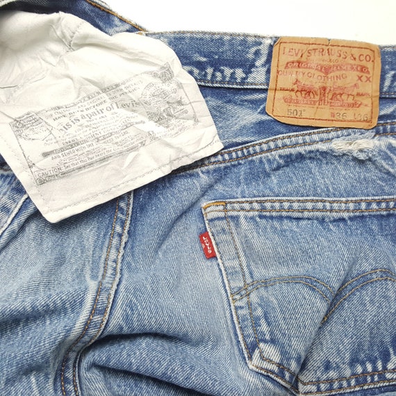 Vintage LEVI'S American Distressed Kurt Cobain St… - image 10