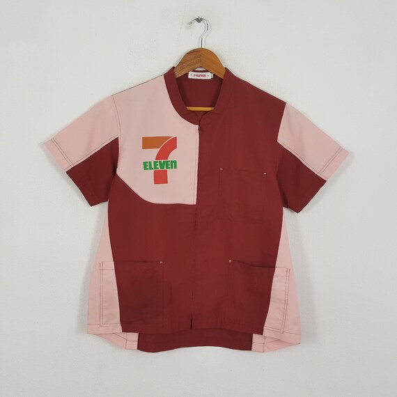Vintage 7-ELEVEn Japanese Workers Uniform Jacket - image 3