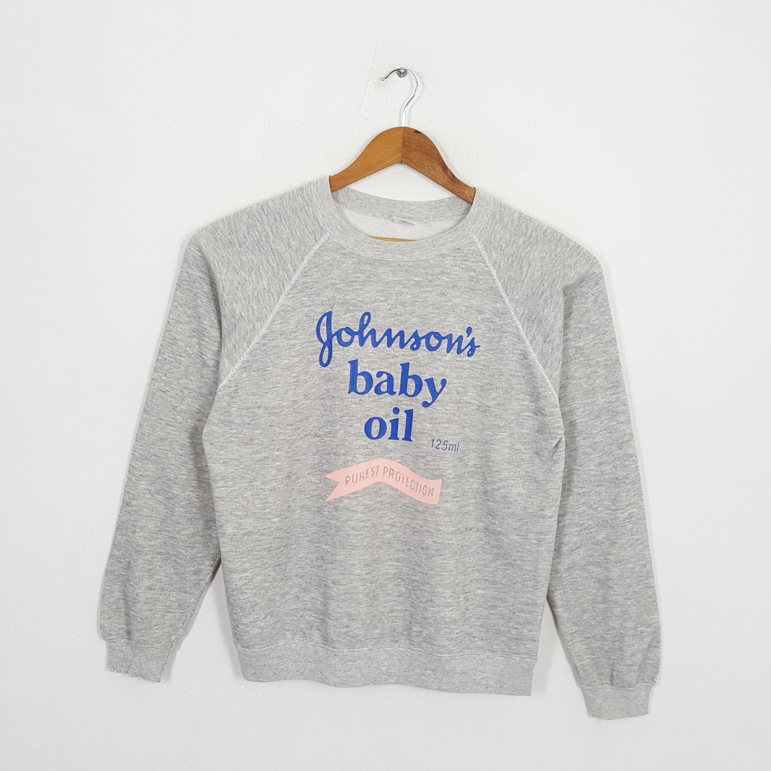 Vintage 90 s JOHNSONS BABY OIL Streetwear Sweatshirts Etsy Canada