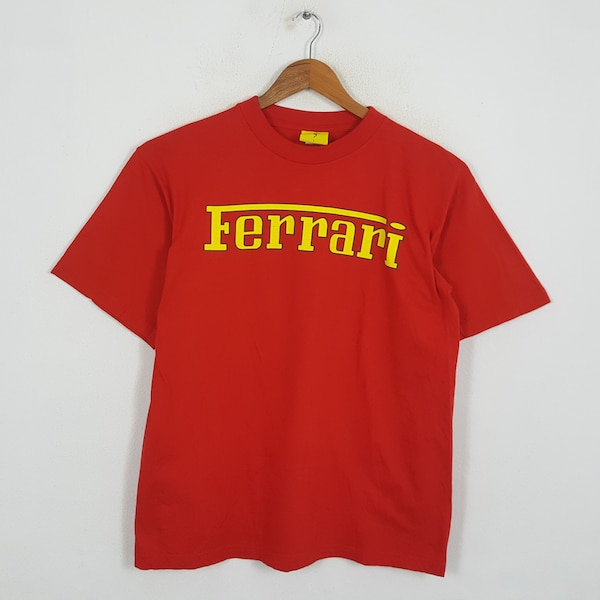 Vintage 90’s FERRARI Italian Super Car Motorsports F1 T-Shirts