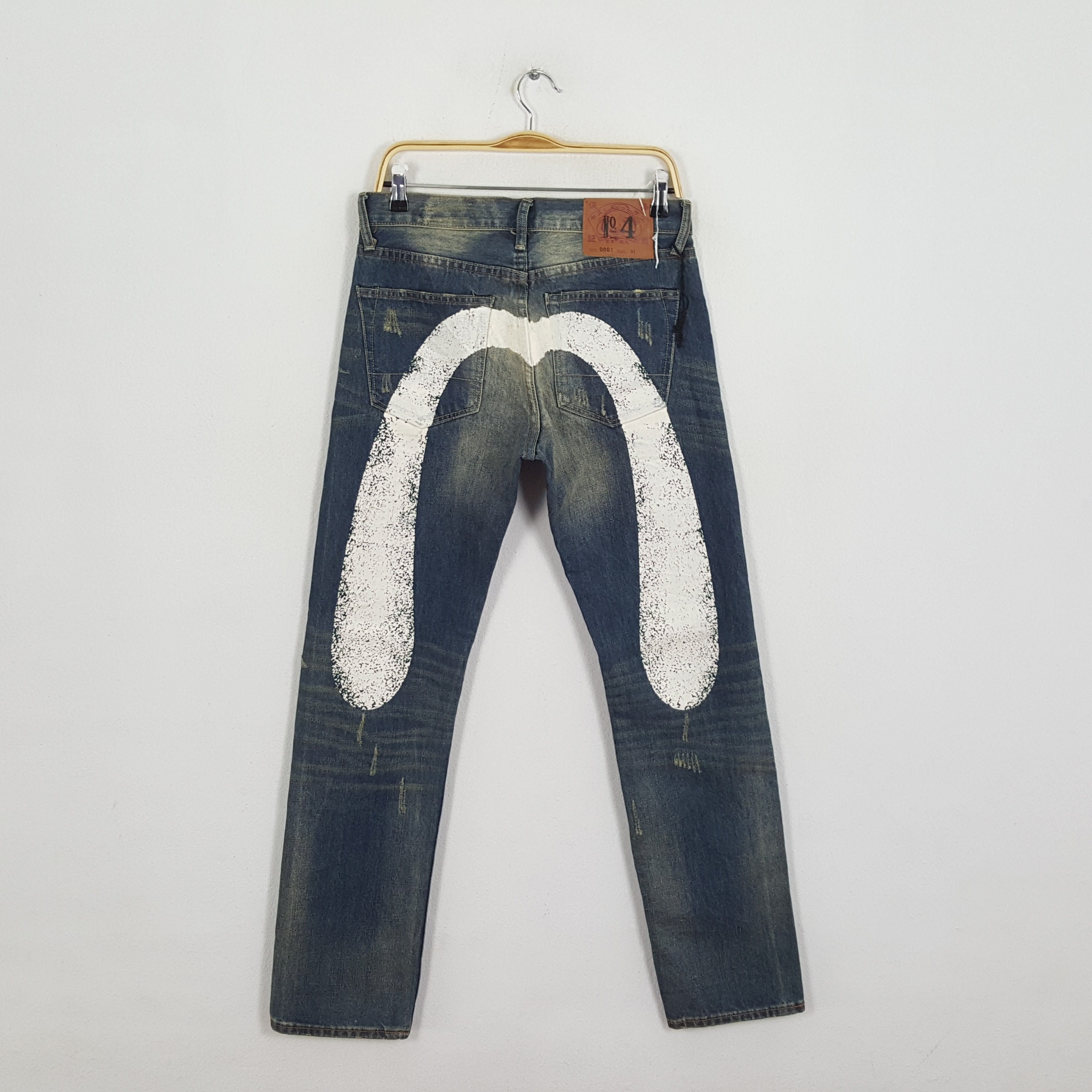 Vintage EVISU Japanese Brand Daicock Style Denim Jeans - Etsy