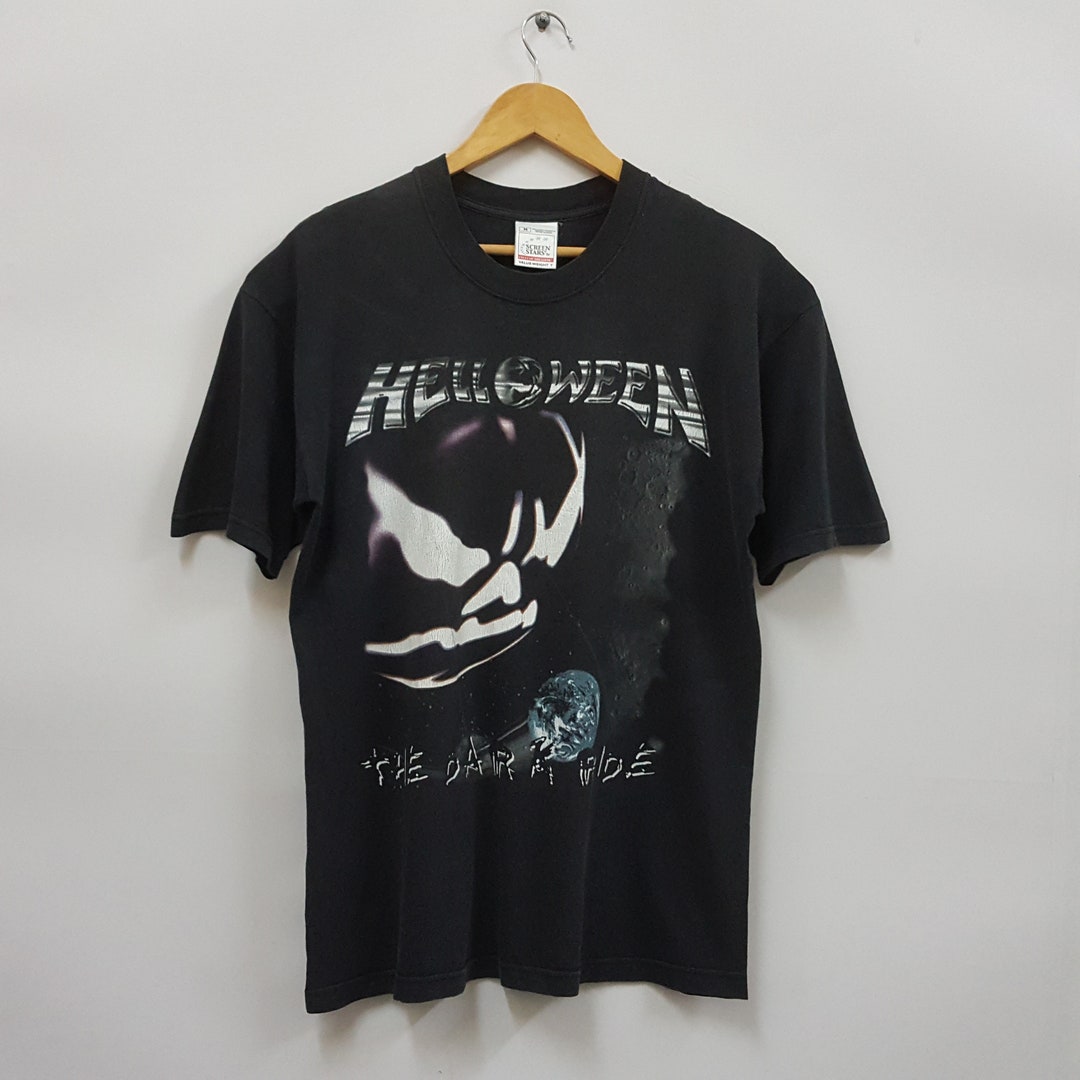 Vintage Helloween 2000 the Dark Ride Band Tshirt Etsy