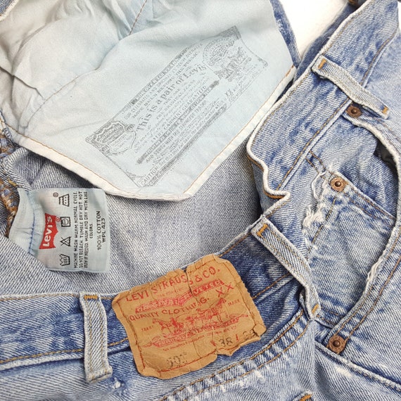 Vintage LEVI'S American Distressed Kurt Cobain St… - image 10