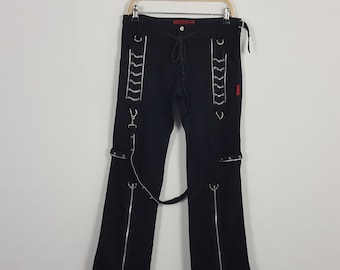 Vintage Japanese Brand Punk Design Style Trousers Pants