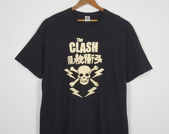 Vintage The Clash British Punk Rock Band T-Shirt 3XLarge