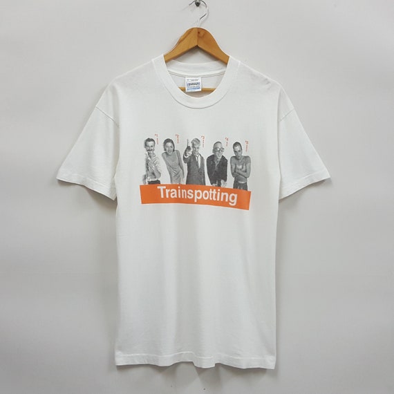 Vintage 90's Trainspotting Characters Crime Movie t-shirt - Etsy 日本