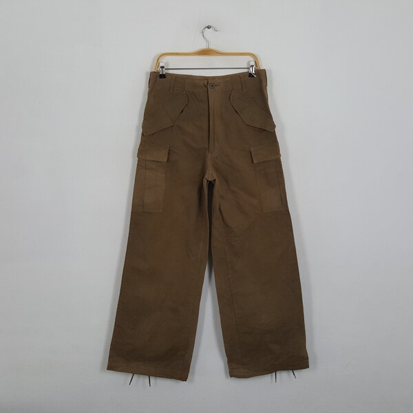 Vintage COCUE DEPTRAI Streetwear Cargo Working Pants
