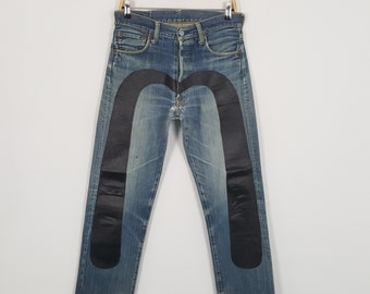 Vintage EVISU japanische Marke Daicock Custom Style Jeans