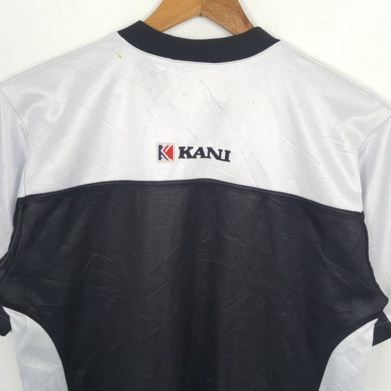 Vintage KARL KANI Embroidery Design Streetwear JERSEY - Gem