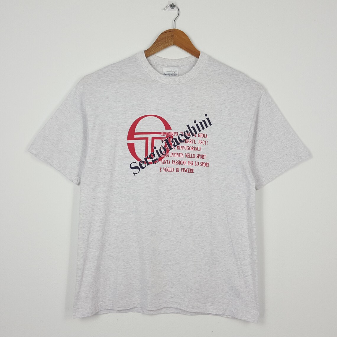 sergio tacchini shirt vintage