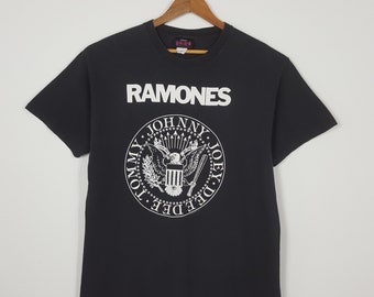 vintage RAMONES Band Punk Rock Big Logo T-shirt
